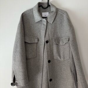 Mango Wool Overshirt